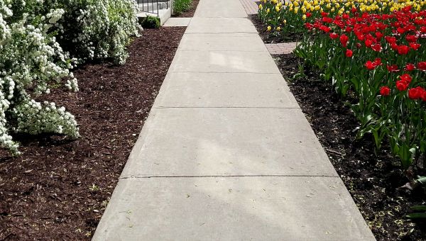 Sidewalk Slab Replacement in Pearland
