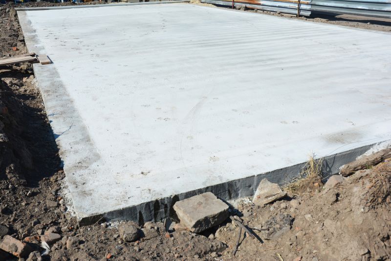 Commercial concrete slabs